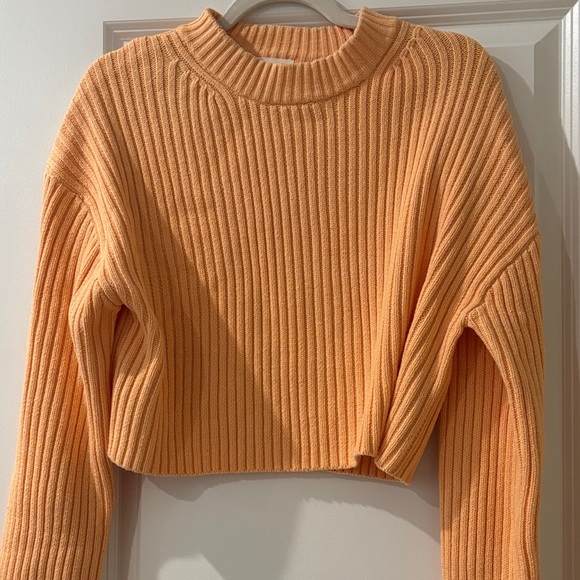 H&M Orange Ribbed Sweater - Picture 5 of 6